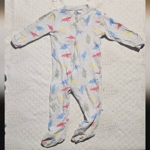 ⭐️$2 Just Add To Cart | Colorful Dinosaur Print Kids One Piece